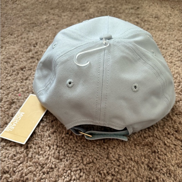 NWT MICHAEL KORS Light Blue Logo Cap/Hat One Size - Picture 4 of 8